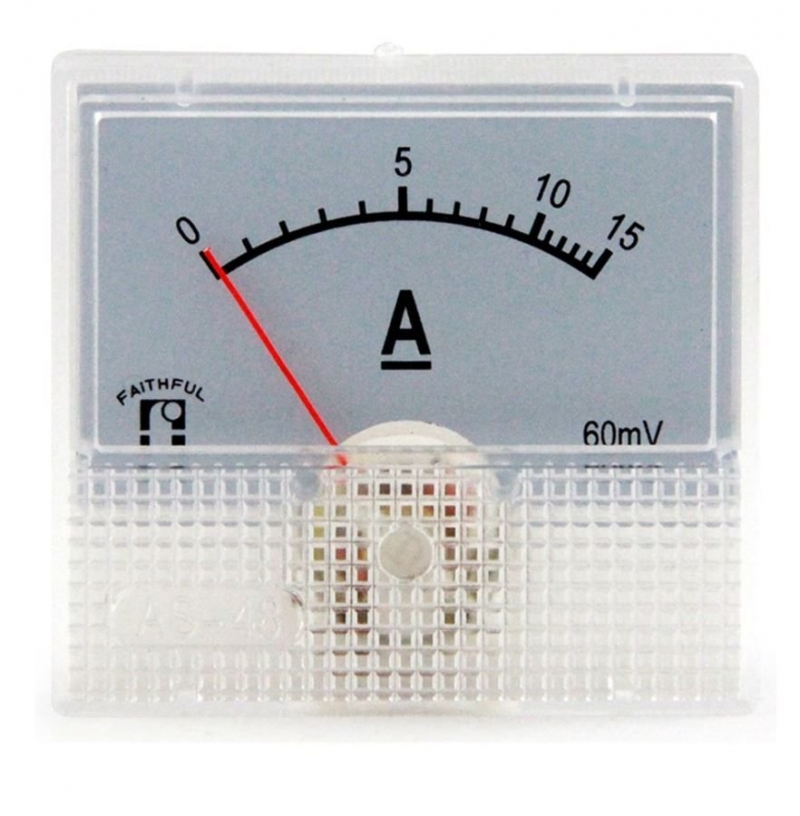 Algatec IC-231A Ampermetre 48x45mm