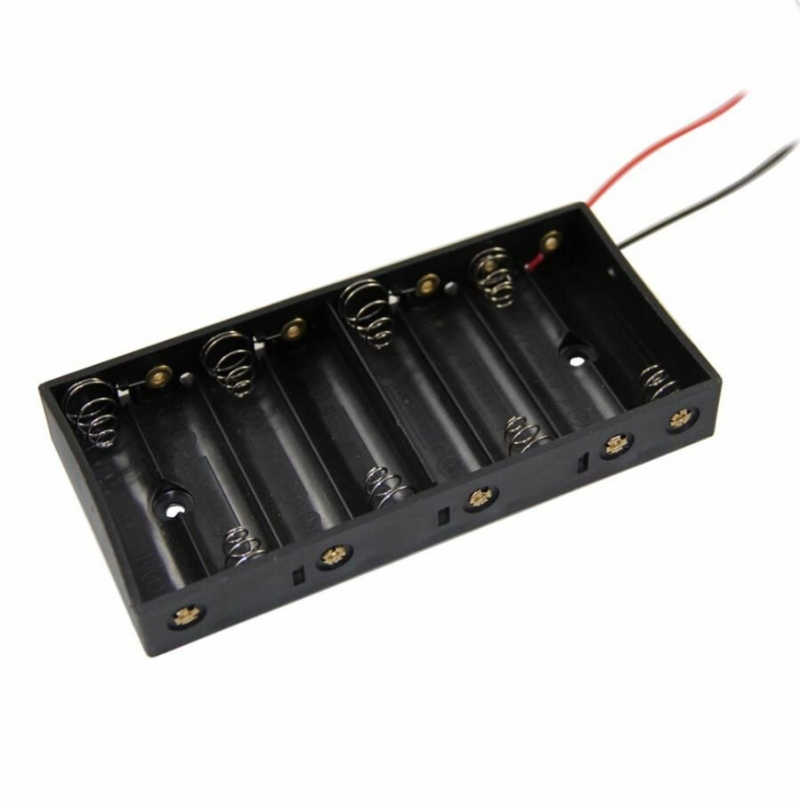 Algatec IC-234C 8'lı Pil Kutusu Yan Yana 10 Adet